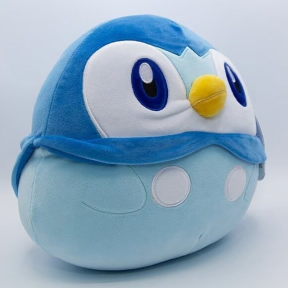 10" Piplup Pokemon Squishmallows Edition Jazzwares KellyToy Plush Toy BNWT - Picture 2 of 7